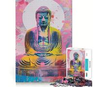 Rompecabezas Zen Spectrum 1000 Piezas Juego de Habilidades mentales Corte láser Tiempo de relajación Ejercicio Mental en casa (38x26cm)