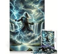 Rompecabezas Zeus de 1000 Piezas para Adolescentes Mejora la Memoria, Calma y Ocio Bordes impecables Regalo Festivo (50x75cm)