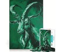 Rompecabezas Zodiac Capricornio 1000 Piezas Juego de lógica y Pensamiento Experto en Corte Artesanía Momento de Tranquilidad Ejercicio Mental en casa (50x75cm)