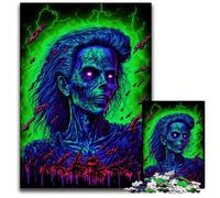 Rompecabezas Zombi de 1000 Piezas para Adultos Día de la Madre, cumpleaños y Navidad. 26x38cm/10,23x14,96 Pulgadas.