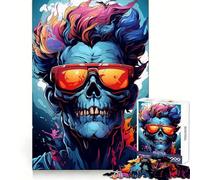 Rompecabezas Zombie Chill Zone de 1000 Piezas para Adolescentes Desarrolla Tus Habilidades de Memoria Tiempo Libre Divertido Bordes nítidos Regalo Ideal para Las Fiestas (38x26cm)