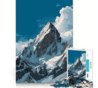 Rompecabezas Zugspitze Alemania de 1000 Piezas para Adultos Juego Que estimula la Mente Superficie Lisa y sin Rebabas Un pasatiempo Fascinante para los Momentos de Ocio (50x75cm)