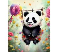 Rompecabezass 1000 Piece - Abstract Pandass Posters - Juego De Desafío para Adultos - Decoración De Arte Mural - Adult'S Educational Rompecabezas Toys - Kw506Zk