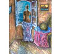 Rompecabezass 1000 Piezas - Landscape Girlss Artee Abstracto Oil Painting - Colorido Rompecabezas - Juegos De Memoria para Adultos - Juguetes para Reducir El Estrés En Familia Ja134Zp
