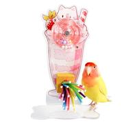 Rompedor De Aburrimiento Parrot - Juguete De Divertido para Pájaros | Entretenimiento De La Jaula De Pájaros, Colorido Juguete De Juego De Pájaros, Accesorios De Jaula De Pájaros Ejercicio De Mas