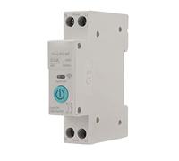 Rompedor de interruptor inteligente WiFi Control remoto inalámbrico DIN35 Temporizante Temporizante Cuenta con el Temporizador RELOK WHITE 230V para Smart Home Automation Control (63a)