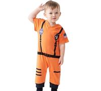 Romper de niño pequeño - traje de astronauta de bebé transpirable Baby Bodysuit | Elegante traje de niños para niños pequeños disfraz de astronauta para niños | Traje espacial de astronautas para niño