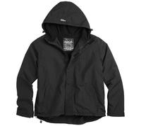 Rompevientos Con Capucha Cálida Excedentes Hombres Al Viento Zip Chaqueta + Forr