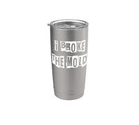 Rompí el molde Vaso térmico de acero inoxidable de doble pared