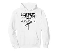 ¡Rompí mi Examen de Canto! Estudiante de música Cantante Sudadera con Capucha