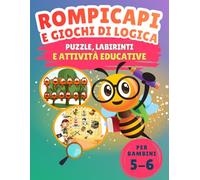 Rompicapi e Giochi di Logica Puzzle, Labirinti e Attività Educative per Bambini 5-6