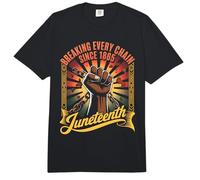 Rompiendo Todas Las Cadenas Desde 1865 Mujeres Hombres Juneteenth Libertad Comfort Colors Adult Heavyweight T-Shirt