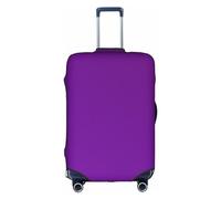 RoMuKa Escort de viaje de color morado oscuro de color sólido, protección exquisita, funda de maleta altamente elástica, perfecta para maletas de 18 a 32 pulgadas, haciendo que viajar sea más cómodo,