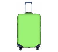 RoMuKa Escort de viaje verde claro de color sólido, protección exquisita, funda de maleta altamente elástica, perfecta para maletas de 18 a 32 pulgadas, haciendo que viajar sea más cómodo, Blanco, M