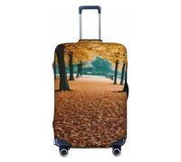 RoMuka Funda protectora elástica para compartimento de equipaje de café caliente con granos de café, adecuada para equipaje de 45 a 81 cm, hello autumn, M