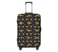 RoMuka Funda protectora elástica para compartimento de equipaje Galaxy Night, adecuada para equipaje de 45,7 a 81,3 cm, Divertida bruja decorativa de Halloween, XL