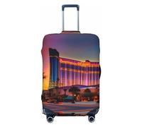 RoMuka Las Vegas Sunset - Funda protectora elástica para compartimento de equipaje, adecuada para equipaje de 45,7 a 81,3 cm, Las Vegas Sunset 1, XL