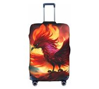 RoMuKa Una escort de viaje de Phoenix de dibujos animados, protección exquisita, funda de maleta altamente elástica, perfecta para maletas de 18 a 32 pulgadas, haciendo que viajar sea más cómodo,