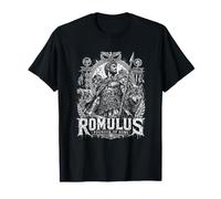 Rómulo Fundador de Roma SPQR Wolf Warrior Camiseta
