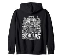 Rómulo Fundador de Roma SPQR Wolf Warrior Sudadera con Capucha