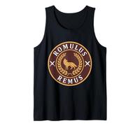Romulus y Remus Antiguos fundadores de Roma Camiseta sin Mangas