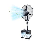 Romyqpipy Ventilador Nebulizador Industrial De 3 Velocidades con DepóSito De Agua De 42l, Altura Ajustable, Enfriador Oscilante A 90º para FáBricas, Restaurantes y Fiestas En El JardíN