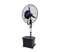Romyqpipy Ventilador Nebulizador MóVil con Ruedas y DepóSito de 42L, Ventilador Industrial de Pie Oscilante, 3 Velocidades Seleccionables, para Terrazas, Tiendas y Garajes