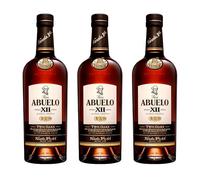 Ron Abuelo XII Años Two Oaks destilado premium selección gourmet - 3 Botellas x 70 cl