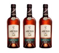 Ron Abuelo XV Años Oloroso destilado premium selección gourmet - 3 Botellas x 70 cl