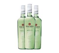 Ron Bacardí Ron Mojito 70 cl (Caja de 3 Botellas de 70 cl)