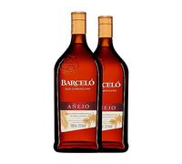 Ron Barceló Añejo Botella Misil 1 L (Caja de 2 Botella Misil de 1 L)