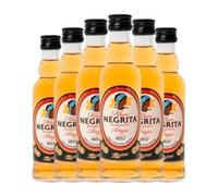 Ron Bardinet Negrita Añejo Botellín Miniatura 5 cl (Caja de 6 Botellín Miniatura de 5 cl)