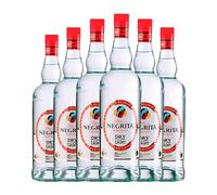 Ron Bardinet Negrita Blanco Dry and Light Botella Misil 1 L (Caja de 6 Botella Misil de 1 L)