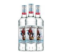 Ron Captain Morgan Blanco Botella Misil 1 L (Caja de 3 Botella Misil de 1 L)