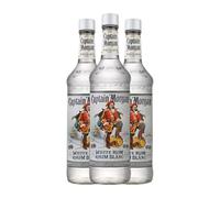 Ron Captain Morgan White 1 L (Caja de 3 Botellas de 1 L)