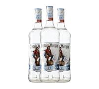 Ron Captain Morgan White 70 cl (Caja de 3 Botellas de 70 cl)