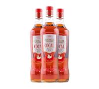 Ron Cocal Miel Botella Misil 1 L (Caja de 3 Botella Misil de 1 L)