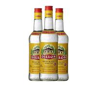 Ron Dillon 55º Blanco Botella Misil 1 L (Caja de 3 Botella Misil de 1 L)