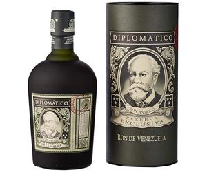 RON DIPLOMÁTICO - Ron Diplomático Reserva Exclusiva, 40% Volumen de Alcohol, 70 cl
