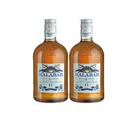 Ron Malabar de 70 cl - Elaborado en el Caribe y Jerez - Bodegas Williams & Humbert (Pack de 2 botellas)