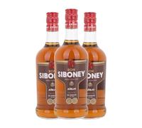 Ron Siboney Añejo 70 cl (Caja de 3 Botellas de 70 cl)