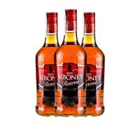 Ron Siboney Extra Añejo Reserva 70 cl (Caja de 3 Botellas de 70 cl)