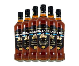Ron Valdespino Almirante Viejo Doble Americano 70 aja de 6 Botellas de 70 cl)
