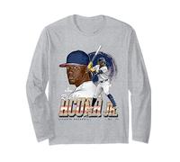 Ronald Acuna Jr. | Jugadores de béisbol de Atlanta MLB | MLBRAc302N Manga Larga
