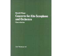 Ronald Binge: Concerto For Alto Saxophone And Orchestra (Alto Saxophone/Piano). Partituras para Saxofón Alto, Acompañamiento de Piano