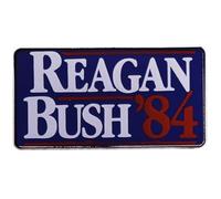 Ronald Reagan George Bush President President Presidential Campaign '84 1984 Cartel del Partido Republicano Cartel 1.2 pulgadas Pin Insignia esmaltada