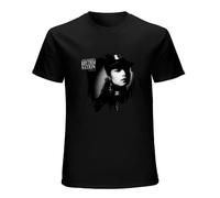 Ronaldamaurer Janet Jackson Rhythm Nation 1814 Fashion Cool Men's Cotton T-Shirt Black Shirt Top tee XXL