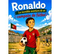 Ronaldo: La increíble aventura de un campeón de fútbol: Libro de fútbol ilustrado para niños