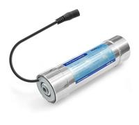 Ronaqua Filtro de agua UV LED que reduce hasta el 99,9% de la baçtёria, sin mercurio, eléctricamente eficiente, no requiere mantenimiento, interruptor de flujo de agua para filtro de agua debajo del