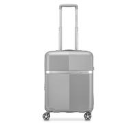 Roncato Airglam 4 ruedas Carro de la cabina S 55 cm con pliegue de expansión color plata